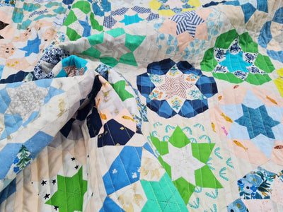How to Use a Curated Colour Palette -  Ice Cream Soda Quilt