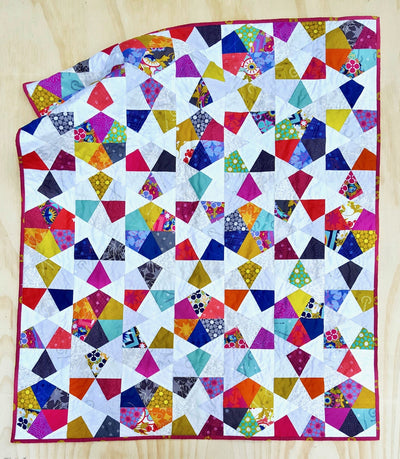 Waterwheel Quilt - A Free EPP Quilt Pattern