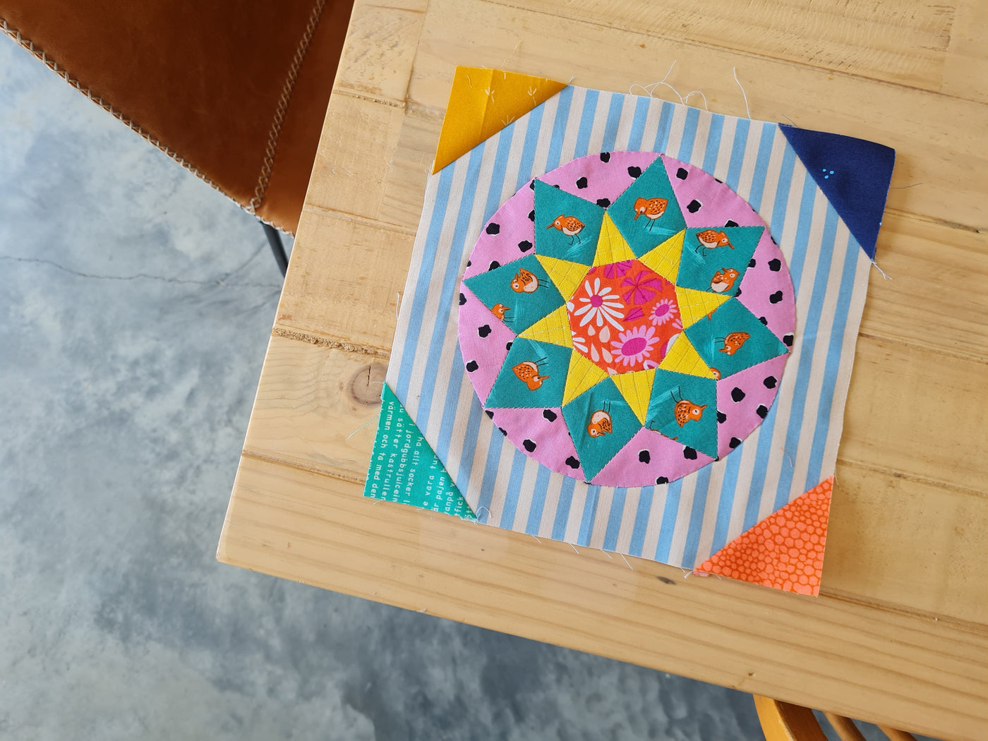 Sunshiny Day Quilt Paper Pieces