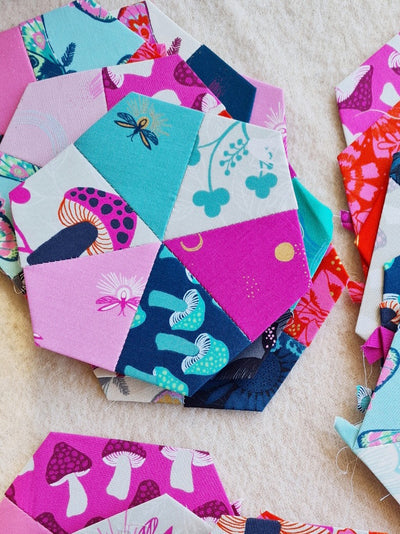 Cinnamon Quilt Paper Pieces