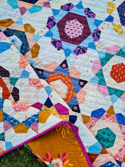 Evensong Quilt Paper Pieces