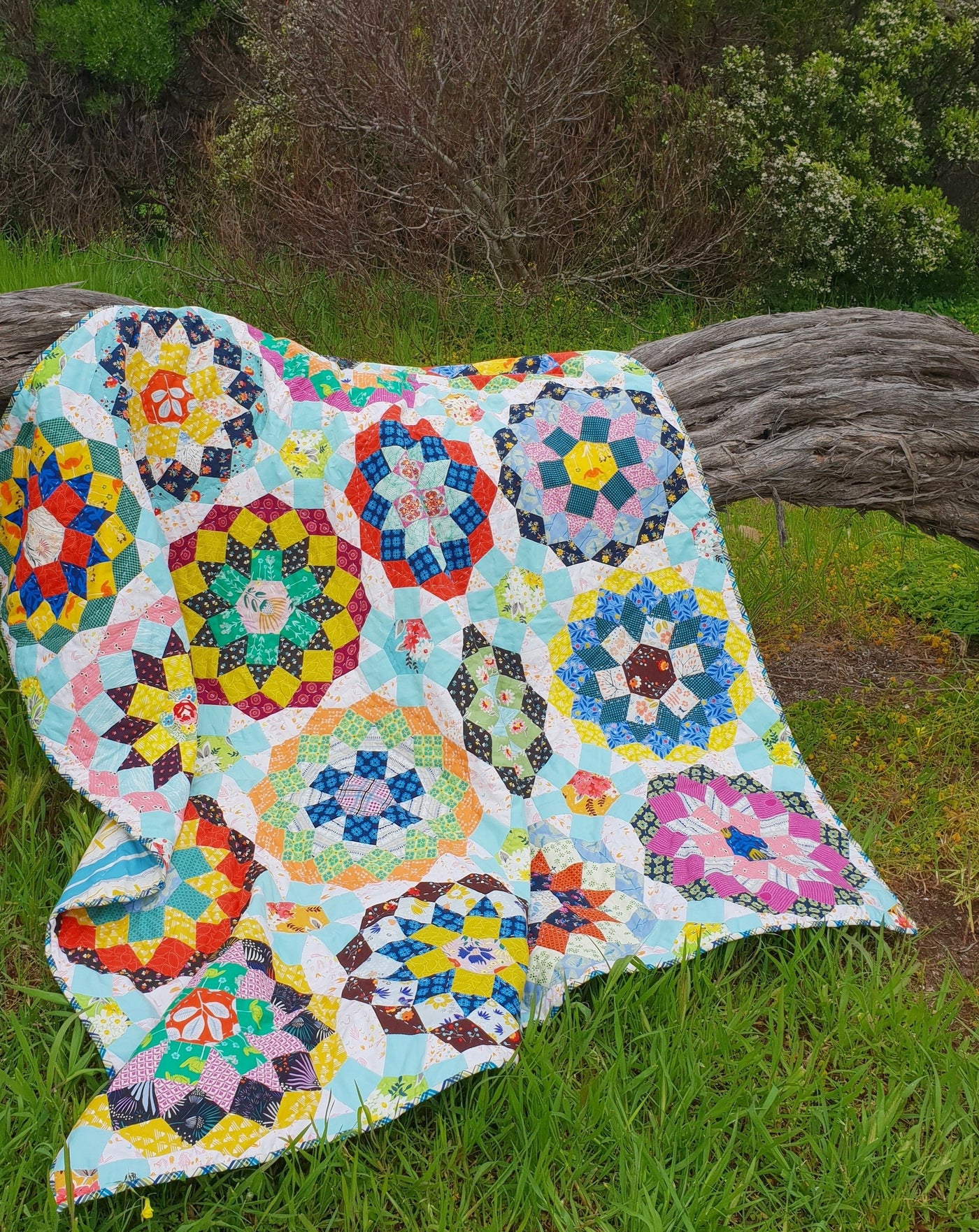 Mandolin Quilt Paper Pieces