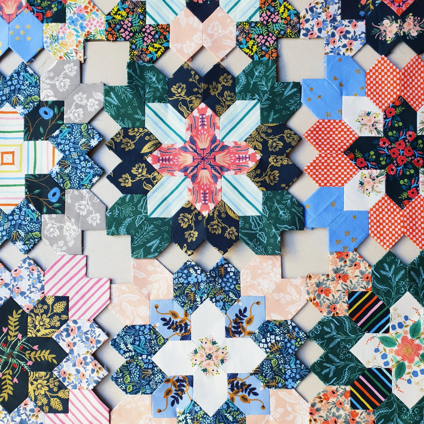 Lucy's Terrace Quilt 3 in 1 Bundle