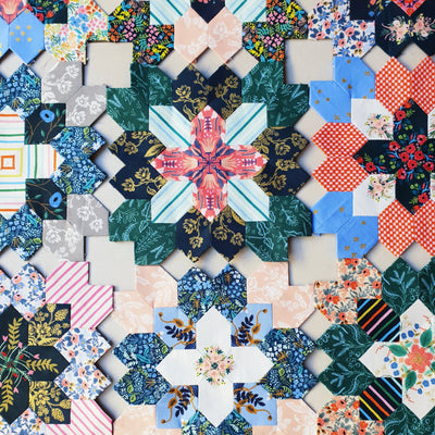 Lucy's Terrace Quilt Paper Pieces