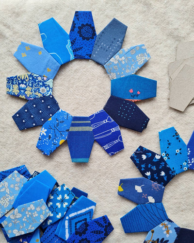 Meadowsweet Quilt Paper Pieces