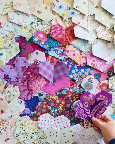 Warm Hearted Quilt EPP Kit