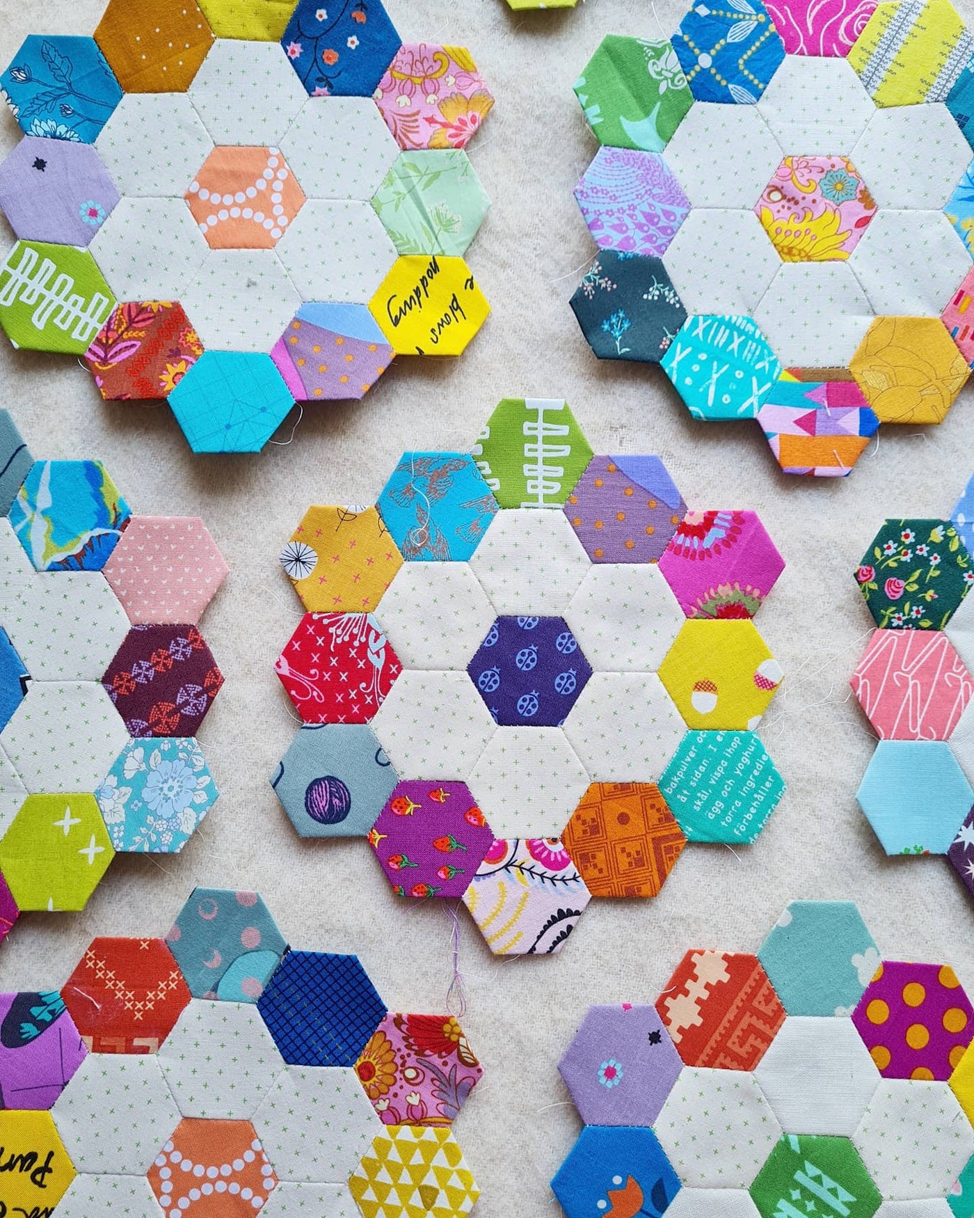 1" Hexagon Acrylic Template