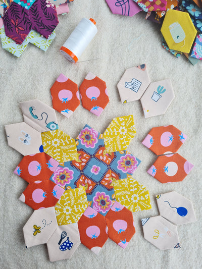 Lucy's Terrace Quilt Paper Pieces