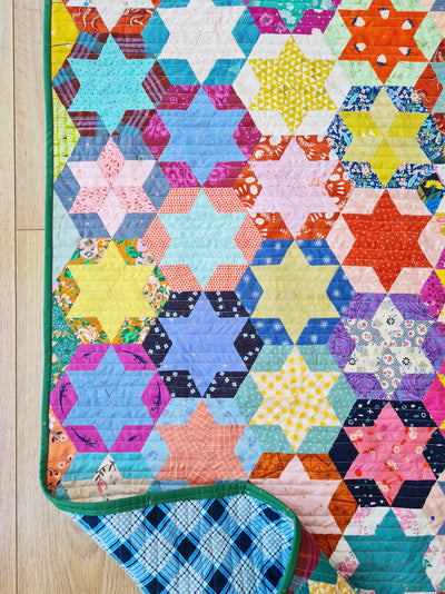 Winter Jasmine Quilt Paper Pieces