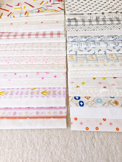 Low Volume Fat Eighth Bundle - 32 prints