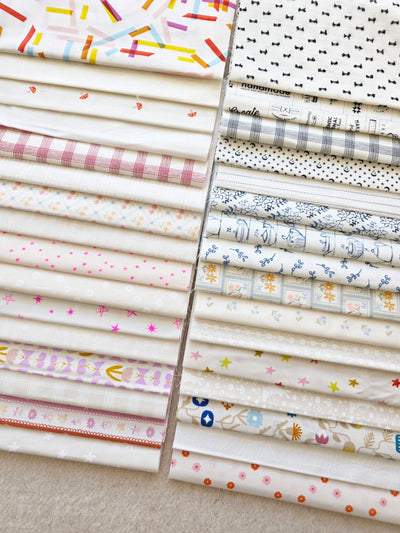 Low Volume Fat Eighth Bundle - 32 prints