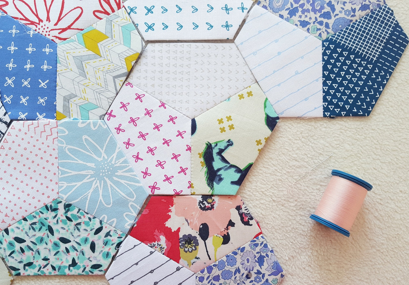 Macadamia Quilt Paper Pieces