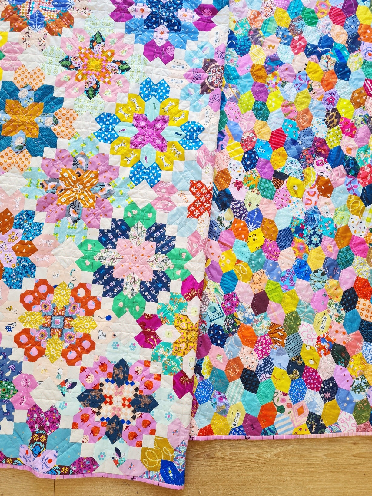 Lucy's Terrace Quilt Paper Pieces