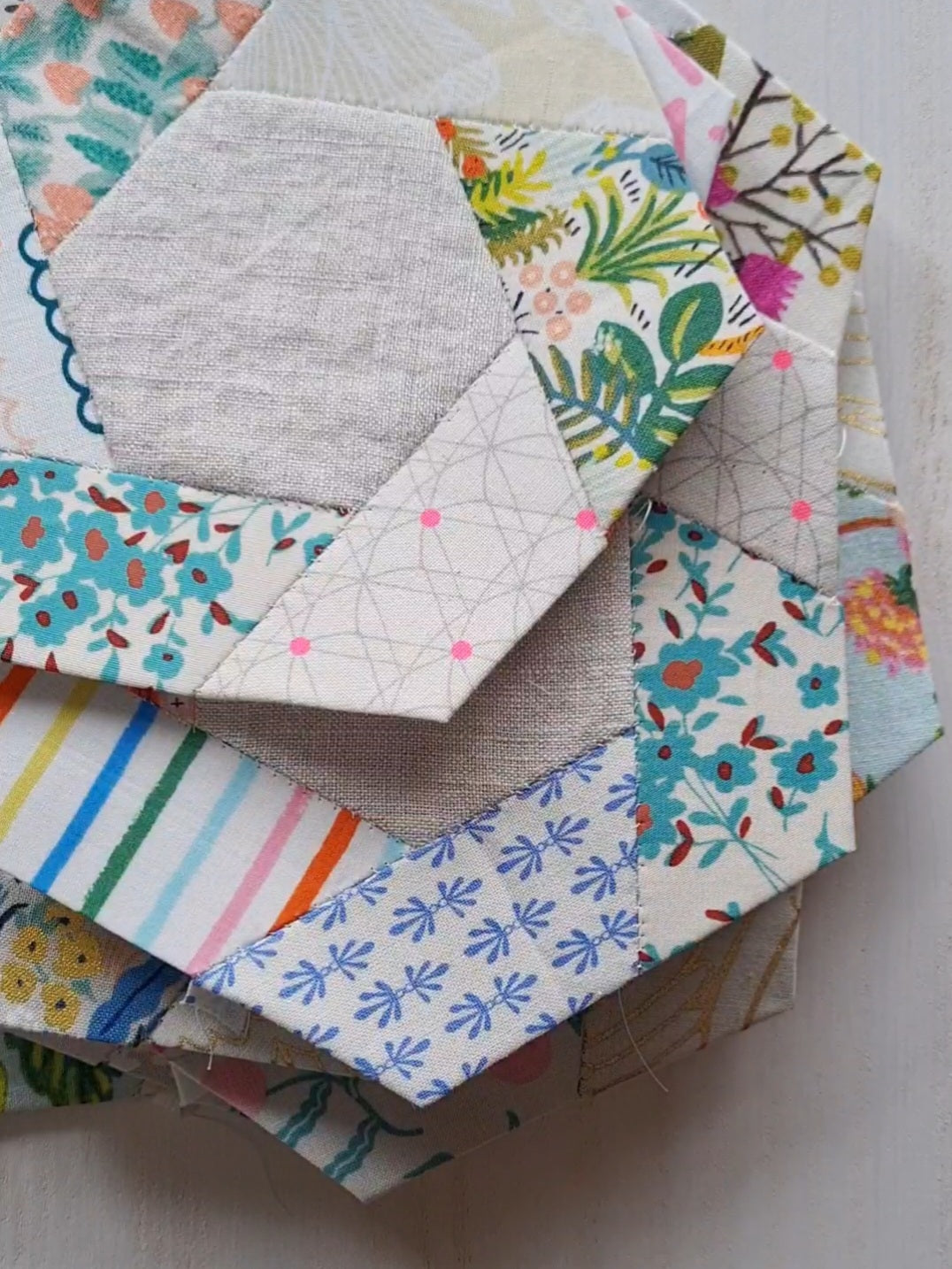 Rosemallow/Mistletoe Quilt Acrylic Templates – Tales of Rosemallow/Mistletoe Quilt Acrylic Templates – Tales of