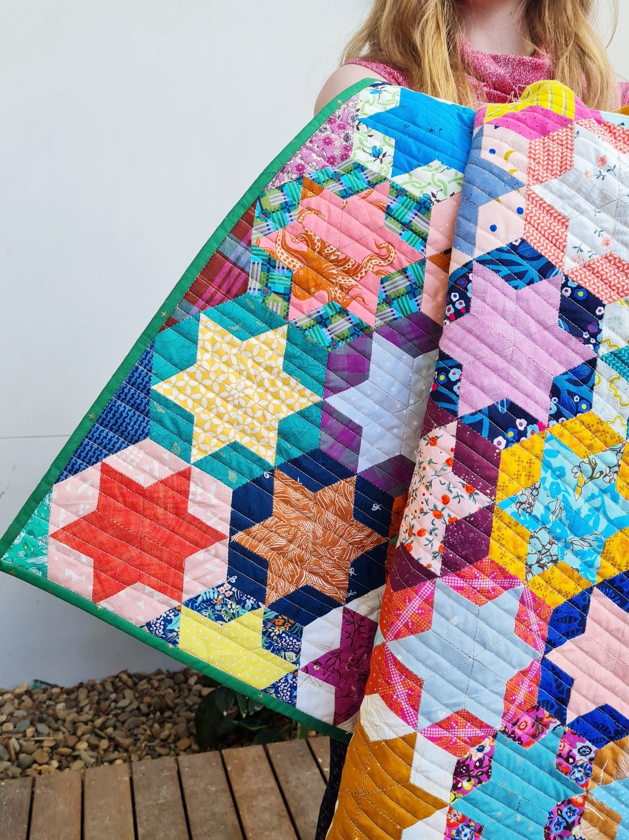 Winter Jasmine/Juniper Quilt 2 in 1 bundle